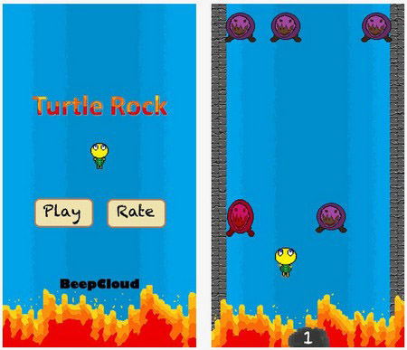 “Turtle Rock” có đồ họa đơn giản theo phong cách cổ điển và kiểu chơi thú vị.